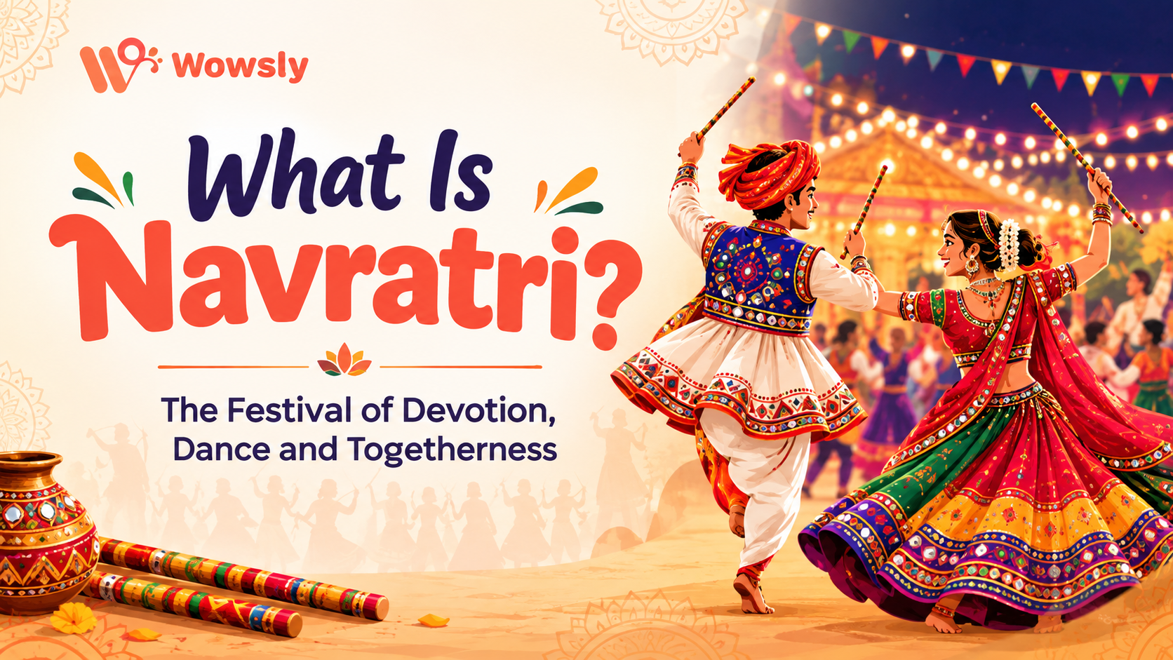 Navratri banner